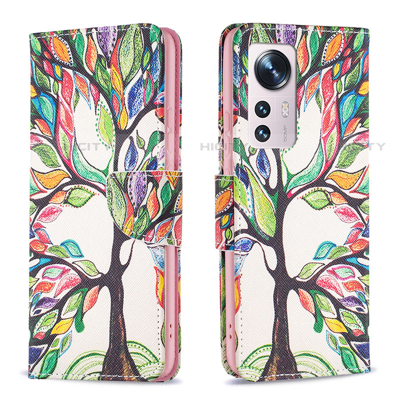 Coque Portefeuille Motif Fantaisie Livre Cuir Etui Clapet B03F pour Xiaomi Mi 12 Pro 5G Plus