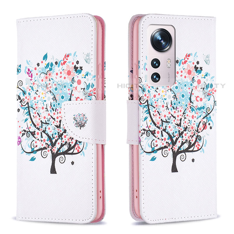 Coque Portefeuille Motif Fantaisie Livre Cuir Etui Clapet B03F pour Xiaomi Mi 12 Pro 5G Plus