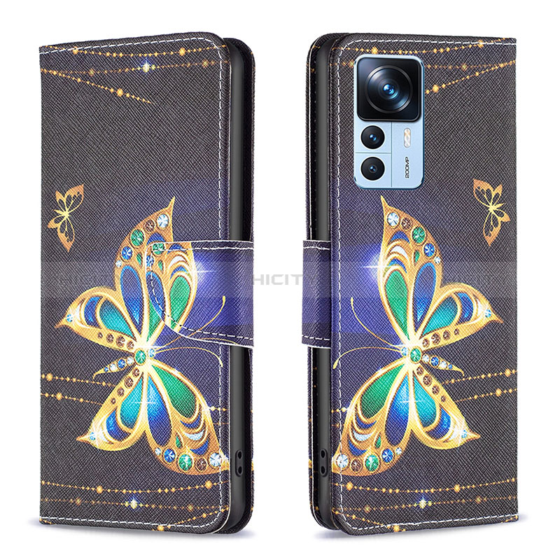 Coque Portefeuille Motif Fantaisie Livre Cuir Etui Clapet B03F pour Xiaomi Mi 12T 5G Plus