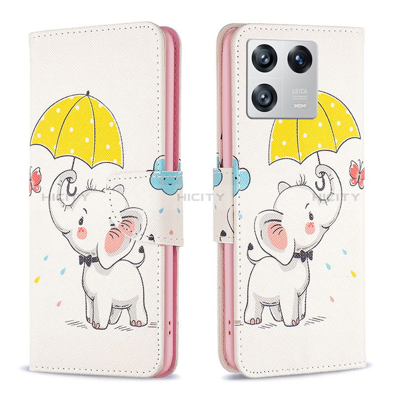 Coque Portefeuille Motif Fantaisie Livre Cuir Etui Clapet B03F pour Xiaomi Mi 13 Pro 5G Plus