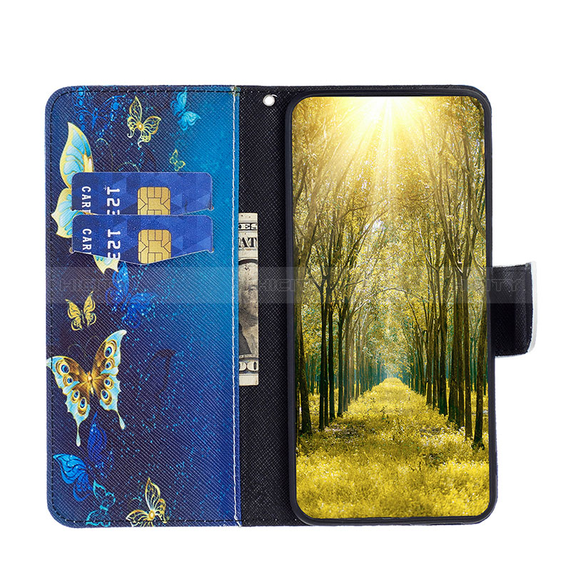 Coque Portefeuille Motif Fantaisie Livre Cuir Etui Clapet B03F pour Xiaomi Poco C51 Plus