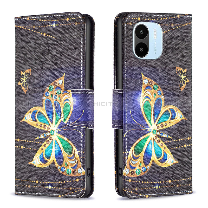 Coque Portefeuille Motif Fantaisie Livre Cuir Etui Clapet B03F pour Xiaomi Poco C51 Plus