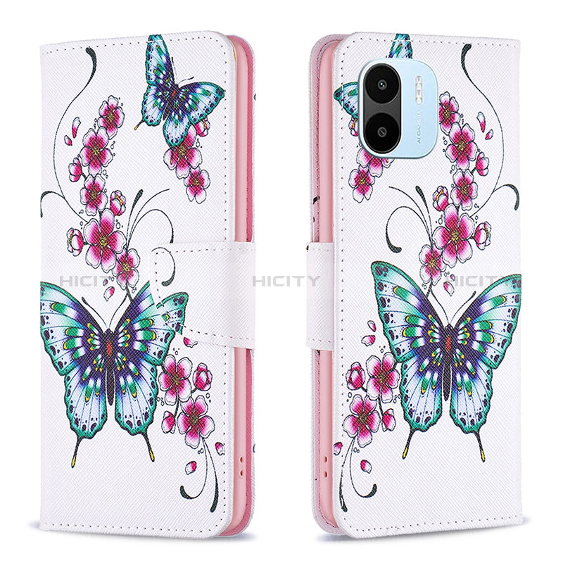 Coque Portefeuille Motif Fantaisie Livre Cuir Etui Clapet B03F pour Xiaomi Poco C51 Plus