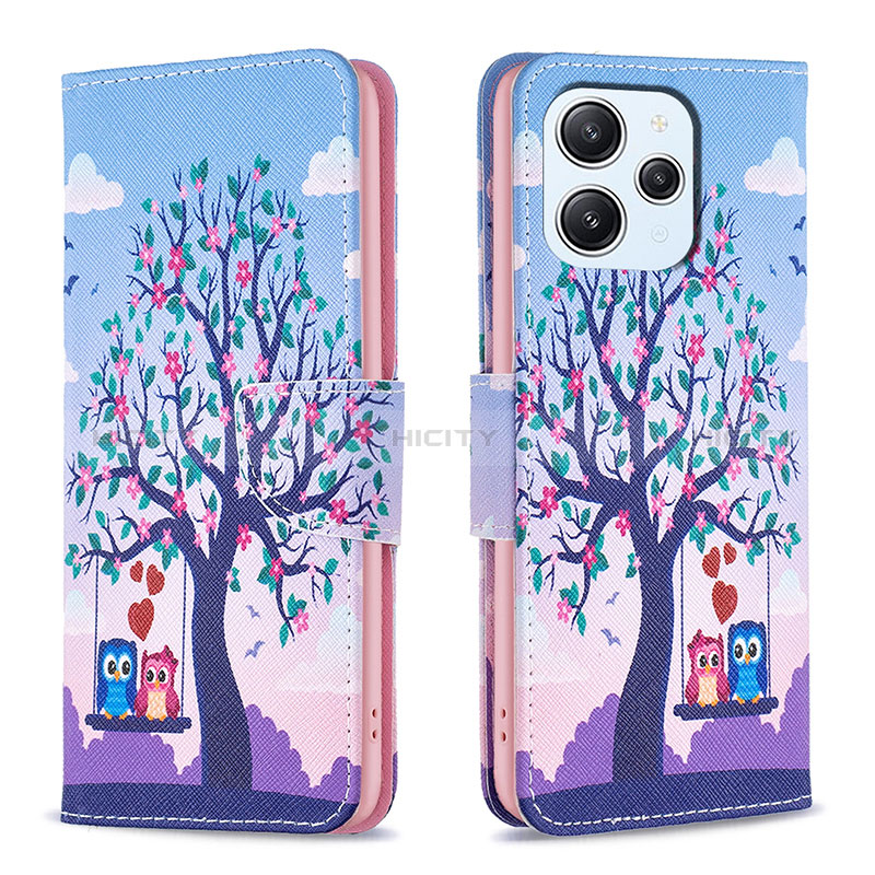 Coque Portefeuille Motif Fantaisie Livre Cuir Etui Clapet B03F pour Xiaomi Redmi 12 4G Plus