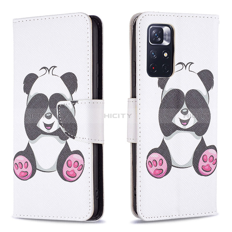 Coque Portefeuille Motif Fantaisie Livre Cuir Etui Clapet B03F pour Xiaomi Redmi Note 11 5G Plus