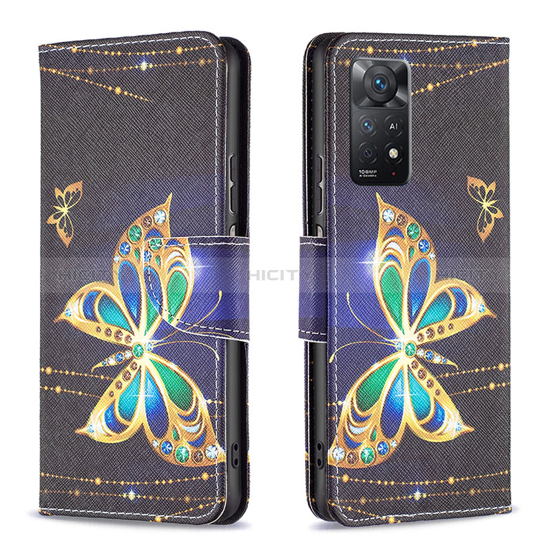 Coque Portefeuille Motif Fantaisie Livre Cuir Etui Clapet B03F pour Xiaomi Redmi Note 11 Pro 5G Plus