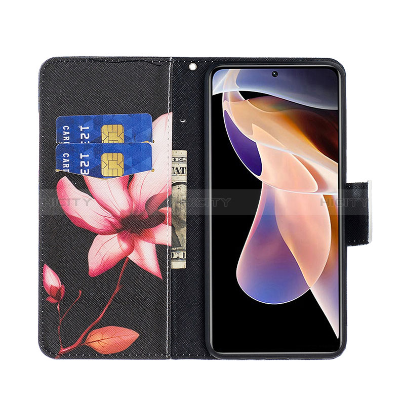 Coque Portefeuille Motif Fantaisie Livre Cuir Etui Clapet B03F pour Xiaomi Redmi Note 11 Pro+ Plus 5G Plus