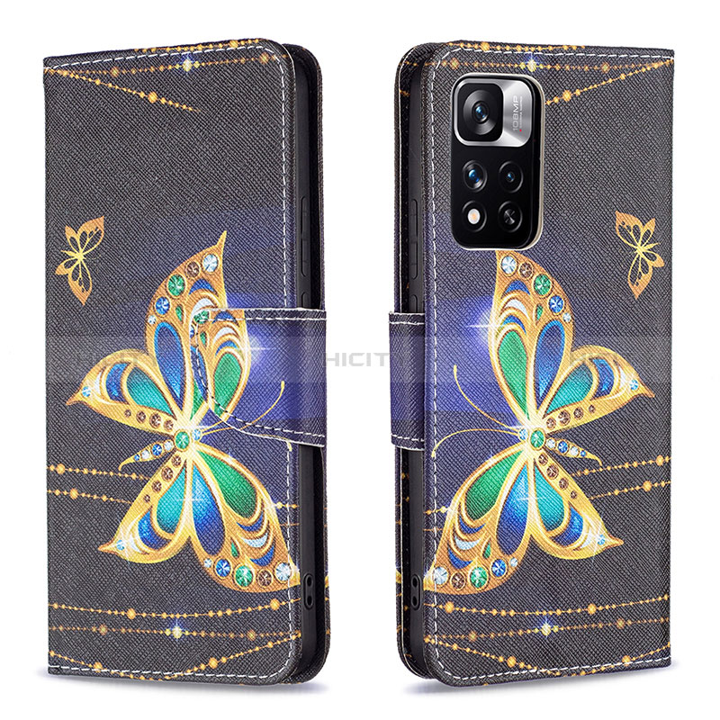 Coque Portefeuille Motif Fantaisie Livre Cuir Etui Clapet B03F pour Xiaomi Redmi Note 11 Pro+ Plus 5G Plus