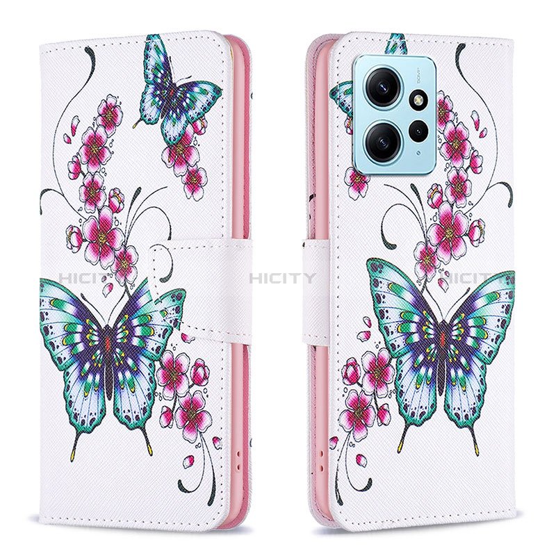 Coque Portefeuille Motif Fantaisie Livre Cuir Etui Clapet B03F pour Xiaomi Redmi Note 12 4G Plus