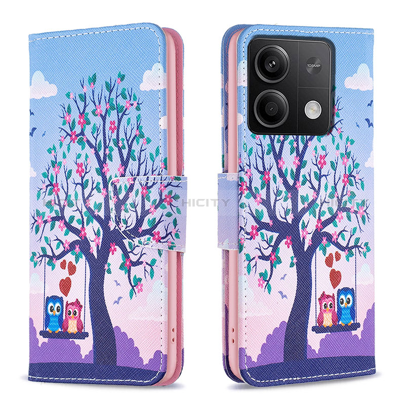 Coque Portefeuille Motif Fantaisie Livre Cuir Etui Clapet B03F pour Xiaomi Redmi Note 13 5G Plus