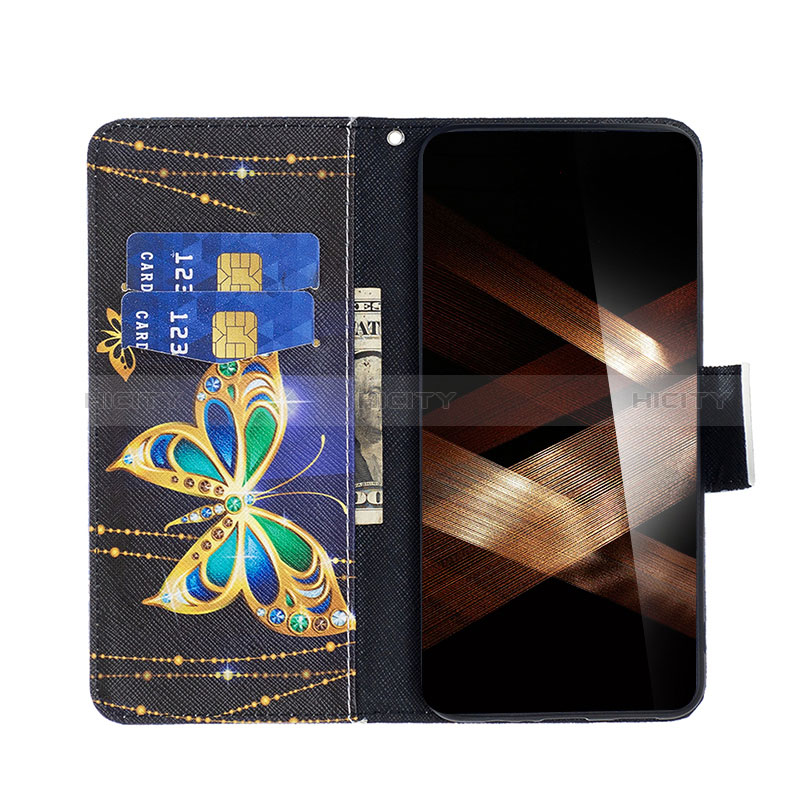 Coque Portefeuille Motif Fantaisie Livre Cuir Etui Clapet B03F pour Xiaomi Redmi Note 13 Pro 5G Plus