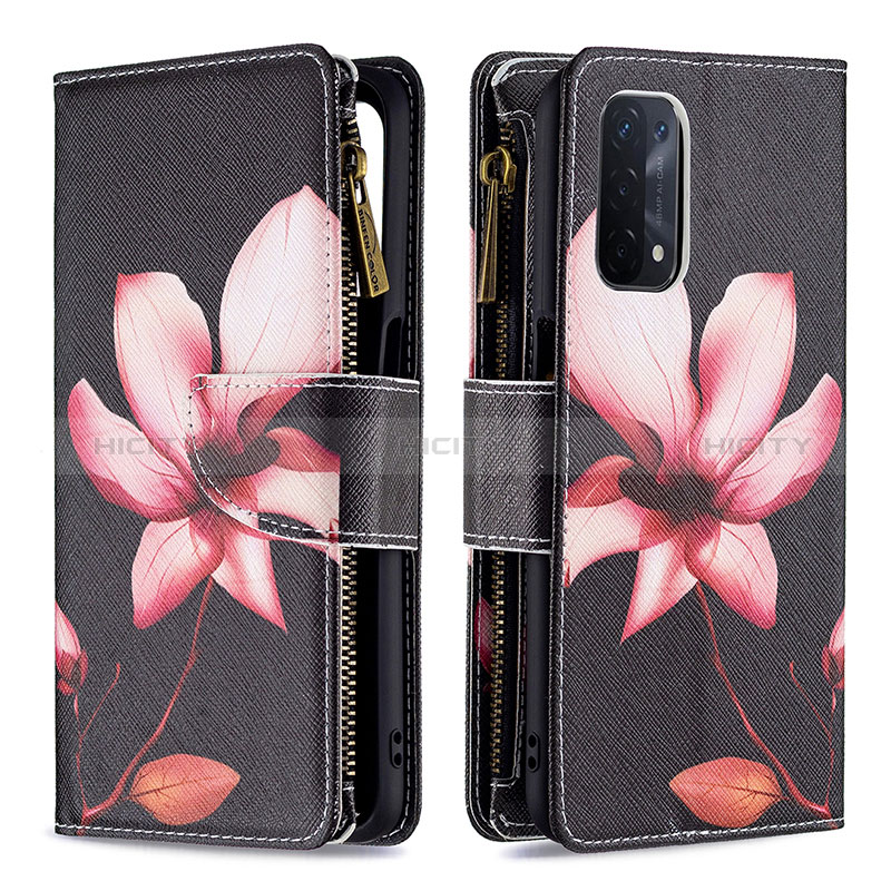 Coque Portefeuille Motif Fantaisie Livre Cuir Etui Clapet B04F pour Oppo A54 5G Plus