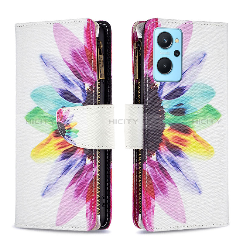 Coque Portefeuille Motif Fantaisie Livre Cuir Etui Clapet B04F pour Oppo A96 4G Mixte Plus