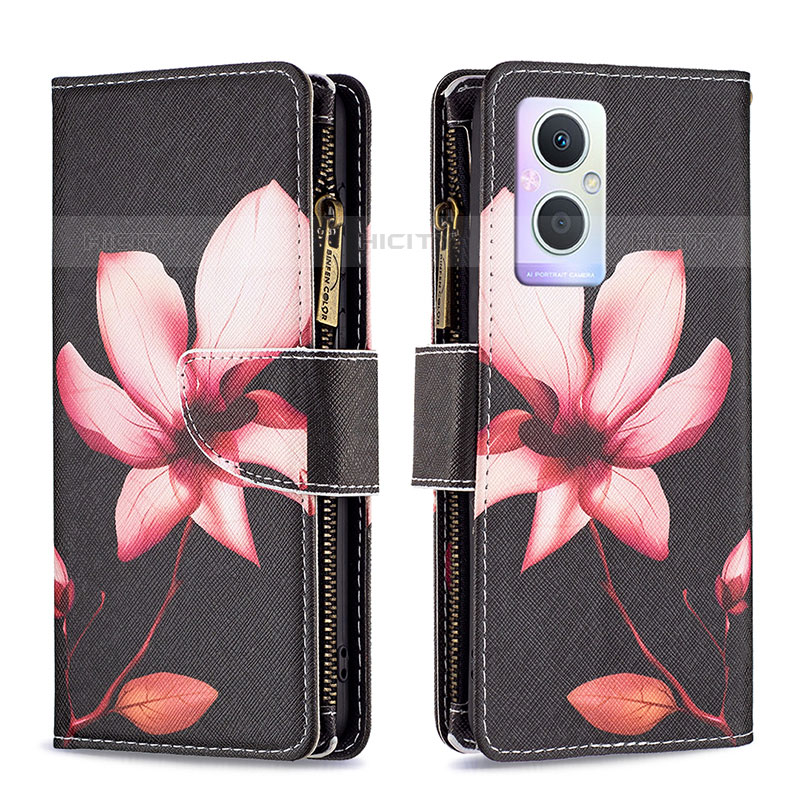 Coque Portefeuille Motif Fantaisie Livre Cuir Etui Clapet B04F pour Oppo F21 Pro 5G Plus