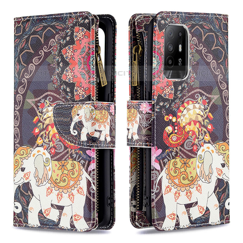 Coque Portefeuille Motif Fantaisie Livre Cuir Etui Clapet B04F pour Oppo Reno5 Z 5G Plus