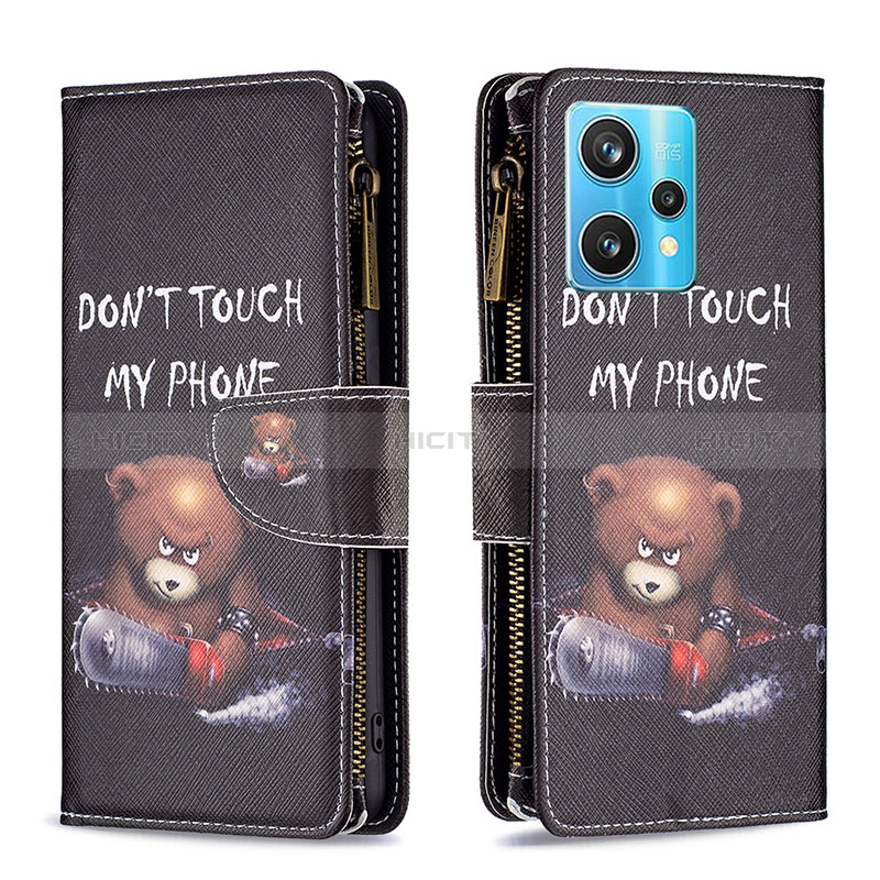 Coque Portefeuille Motif Fantaisie Livre Cuir Etui Clapet B04F pour Realme 9 Pro+ Plus 5G Plus