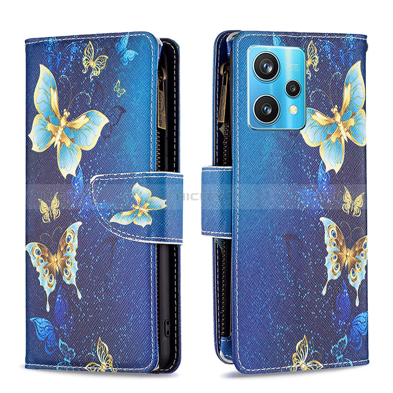 Coque Portefeuille Motif Fantaisie Livre Cuir Etui Clapet B04F pour Realme 9 Pro+ Plus 5G Plus