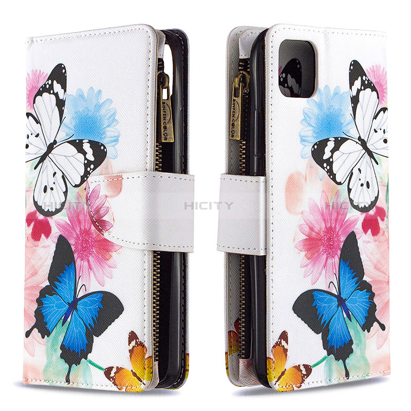 Coque Portefeuille Motif Fantaisie Livre Cuir Etui Clapet B04F pour Realme C11 (2021) Colorful Plus