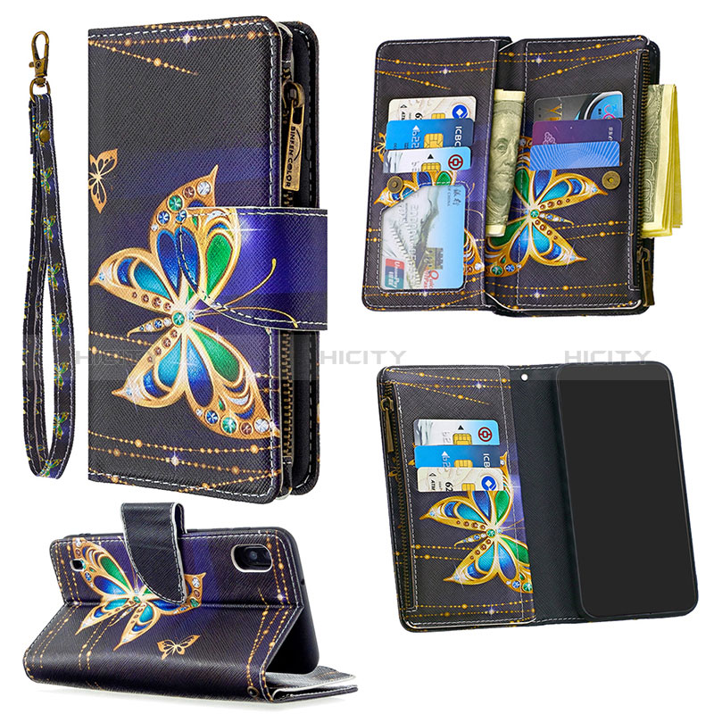 Coque Portefeuille Motif Fantaisie Livre Cuir Etui Clapet B04F pour Samsung Galaxy A10 Plus