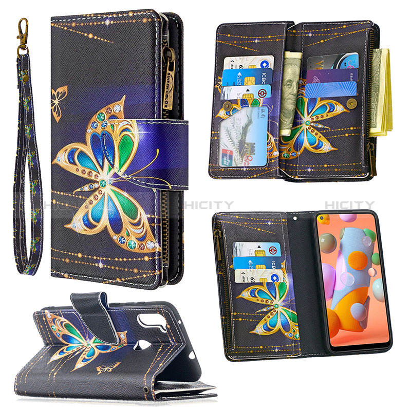 Coque Portefeuille Motif Fantaisie Livre Cuir Etui Clapet B04F pour Samsung Galaxy A11 Plus