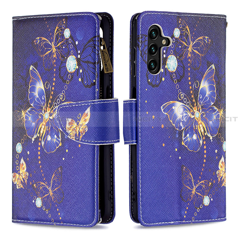 Coque Portefeuille Motif Fantaisie Livre Cuir Etui Clapet B04F pour Samsung Galaxy A13 5G Plus