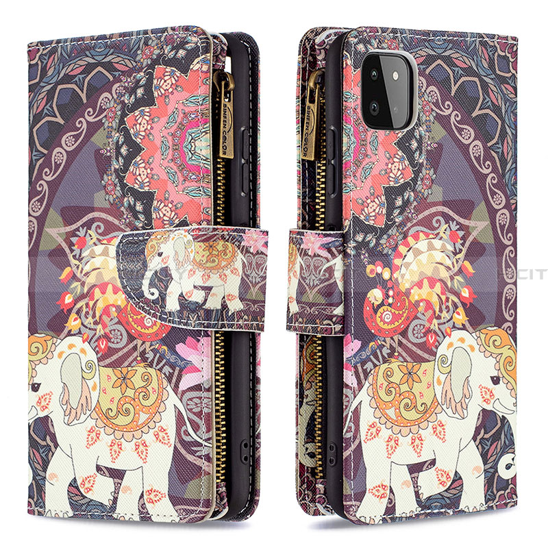 Coque Portefeuille Motif Fantaisie Livre Cuir Etui Clapet B04F pour Samsung Galaxy A22 5G Plus