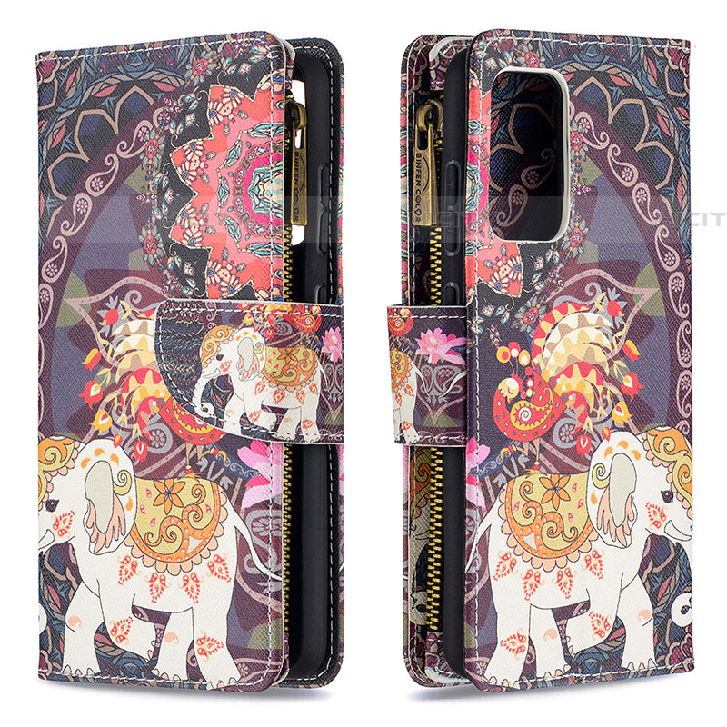 Coque Portefeuille Motif Fantaisie Livre Cuir Etui Clapet B04F pour Samsung Galaxy A52 5G Plus