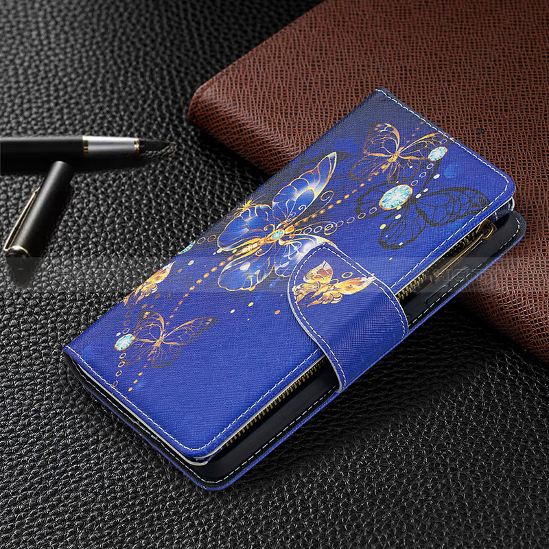 Coque Portefeuille Motif Fantaisie Livre Cuir Etui Clapet B04F pour Samsung Galaxy A52s 5G Plus