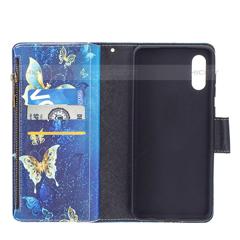 Coque Portefeuille Motif Fantaisie Livre Cuir Etui Clapet B04F pour Samsung Galaxy M02 Plus