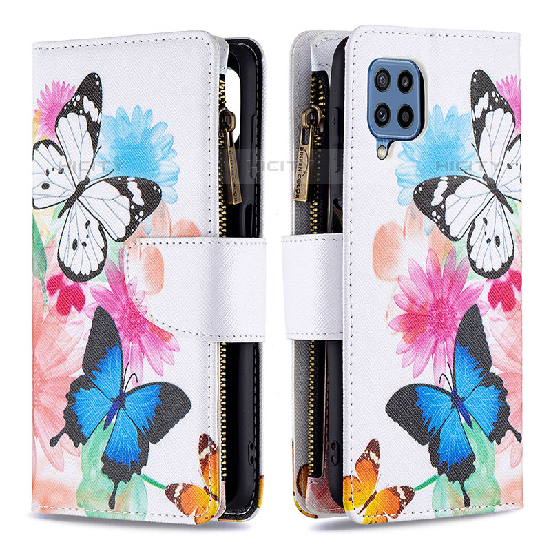 Coque Portefeuille Motif Fantaisie Livre Cuir Etui Clapet B04F pour Samsung Galaxy M32 4G Plus