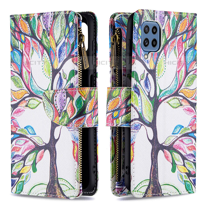 Coque Portefeuille Motif Fantaisie Livre Cuir Etui Clapet B04F pour Samsung Galaxy M32 4G Plus