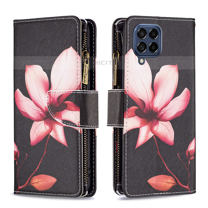 Coque Portefeuille Motif Fantaisie Livre Cuir Etui Clapet B04F pour Samsung Galaxy M53 5G Plus