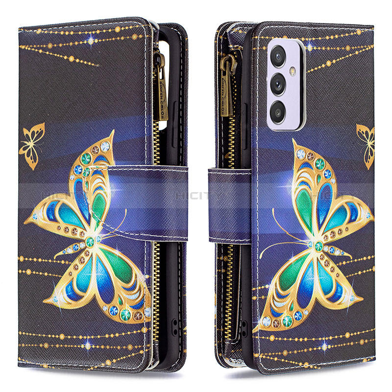 Coque Portefeuille Motif Fantaisie Livre Cuir Etui Clapet B04F pour Samsung Galaxy Quantum2 5G Plus