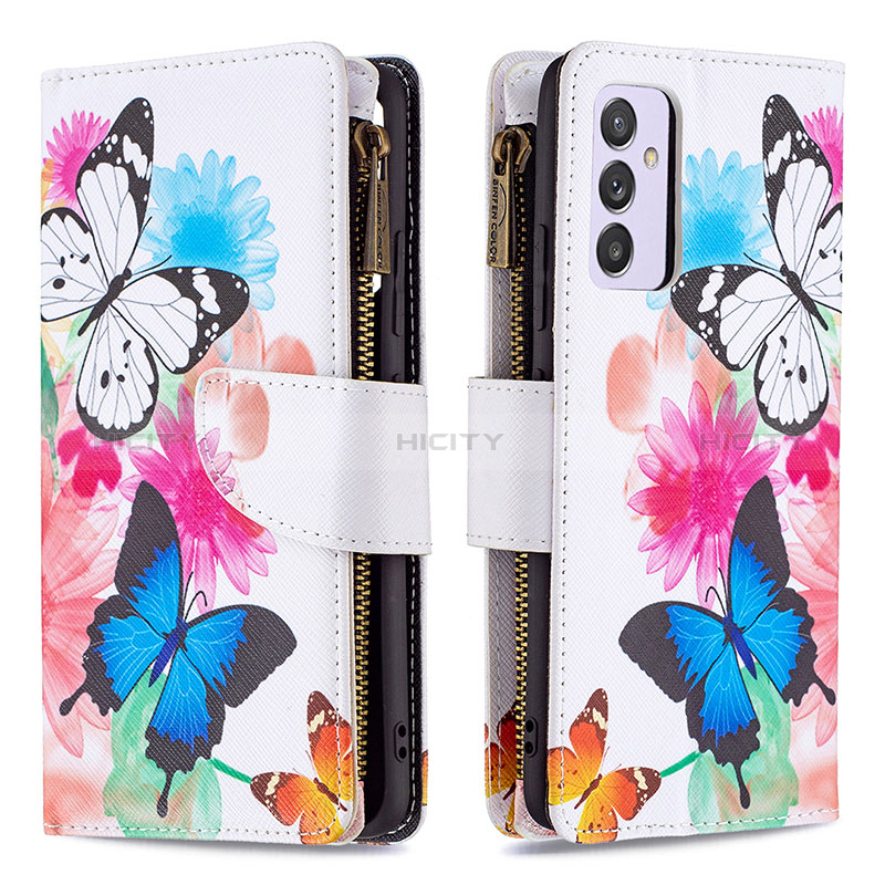 Coque Portefeuille Motif Fantaisie Livre Cuir Etui Clapet B04F pour Samsung Galaxy Quantum2 5G Plus