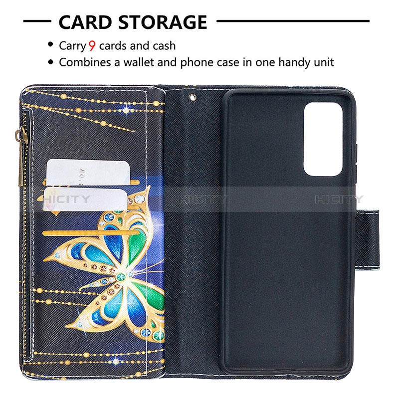 Coque Portefeuille Motif Fantaisie Livre Cuir Etui Clapet B04F pour Samsung Galaxy S20 FE 4G Plus