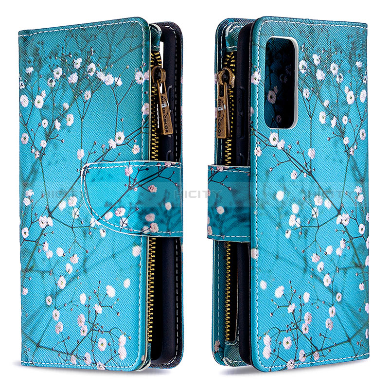 Coque Portefeuille Motif Fantaisie Livre Cuir Etui Clapet B04F pour Samsung Galaxy S20 FE 4G Plus