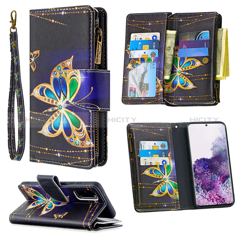 Coque Portefeuille Motif Fantaisie Livre Cuir Etui Clapet B04F pour Samsung Galaxy S20 Plus