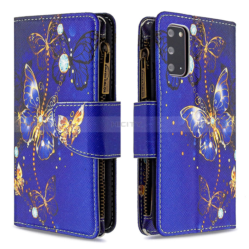 Coque Portefeuille Motif Fantaisie Livre Cuir Etui Clapet B04F pour Samsung Galaxy S20 Plus