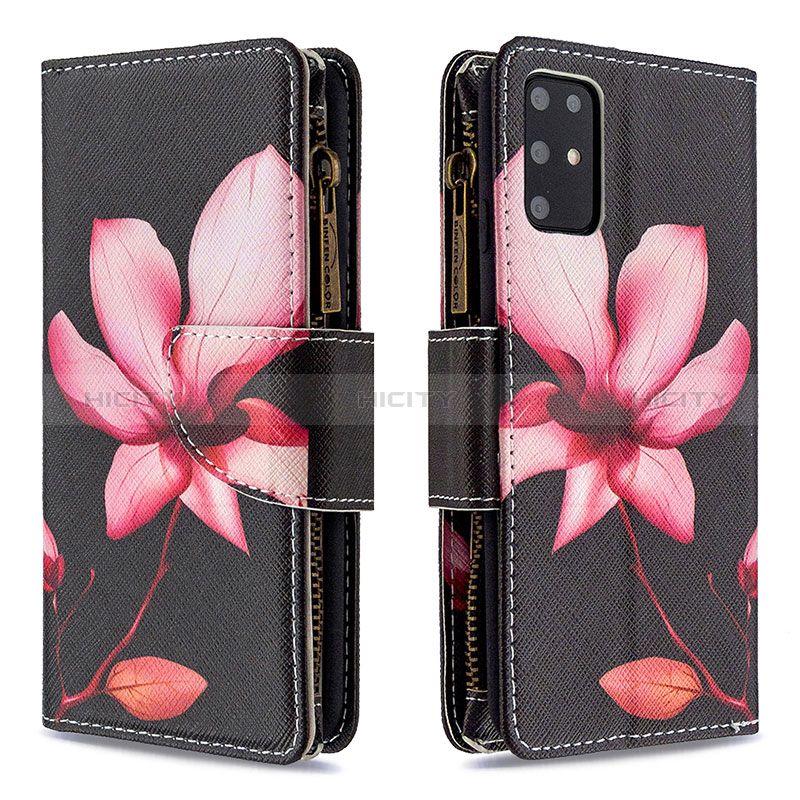 Coque Portefeuille Motif Fantaisie Livre Cuir Etui Clapet B04F pour Samsung Galaxy S20 Plus Rouge Plus