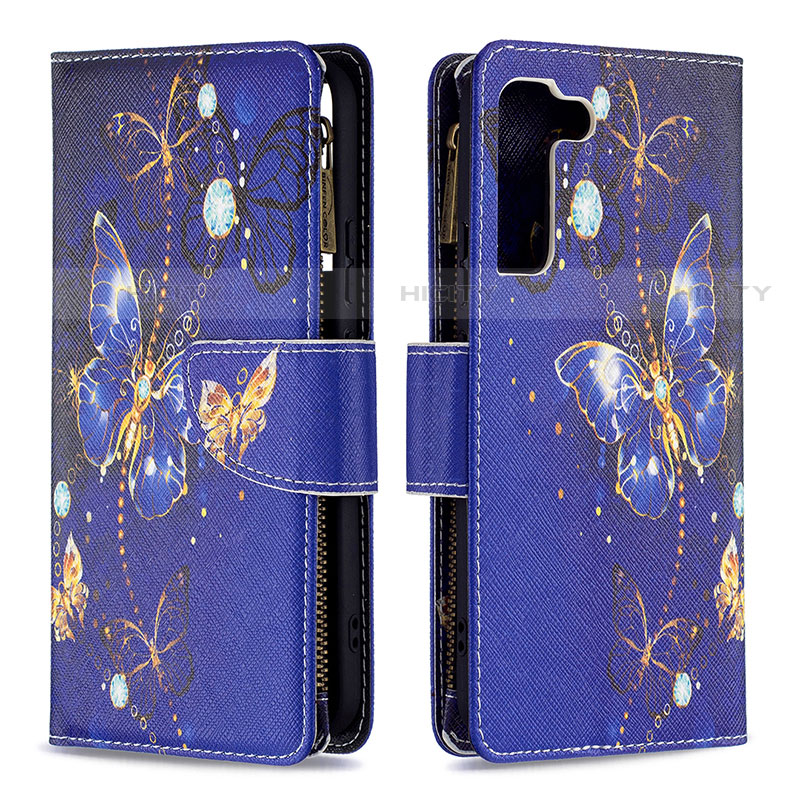 Coque Portefeuille Motif Fantaisie Livre Cuir Etui Clapet B04F pour Samsung Galaxy S21 Plus 5G Plus