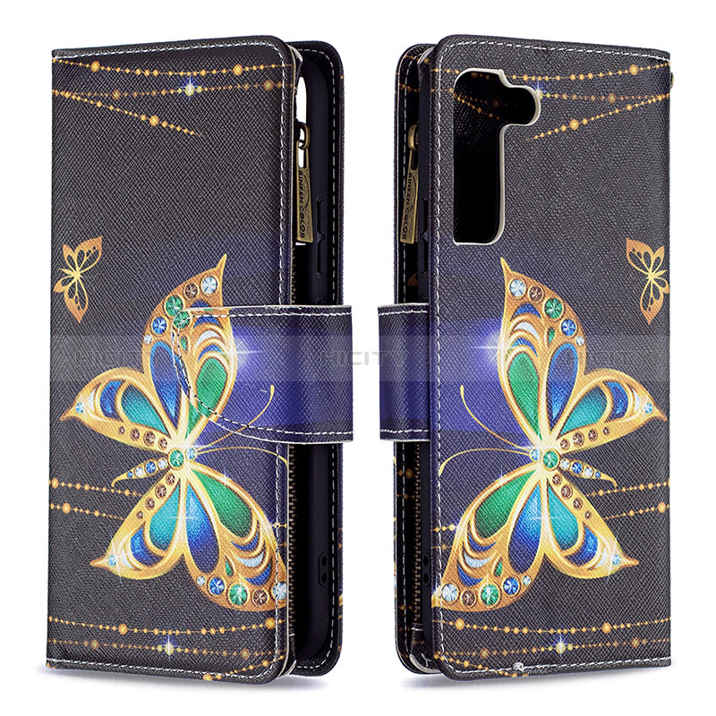 Coque Portefeuille Motif Fantaisie Livre Cuir Etui Clapet B04F pour Samsung Galaxy S24 Plus 5G Plus