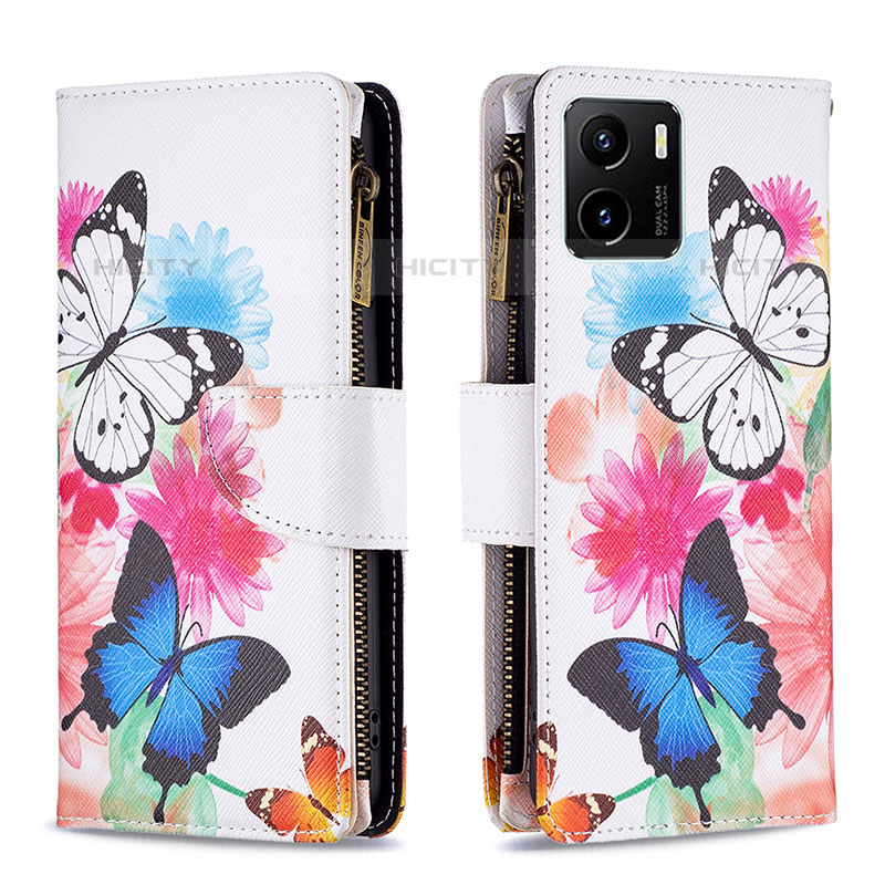 Coque Portefeuille Motif Fantaisie Livre Cuir Etui Clapet B04F pour Vivo iQOO U5x Plus