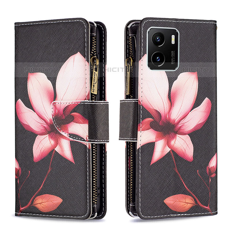 Coque Portefeuille Motif Fantaisie Livre Cuir Etui Clapet B04F pour Vivo iQOO U5x Plus