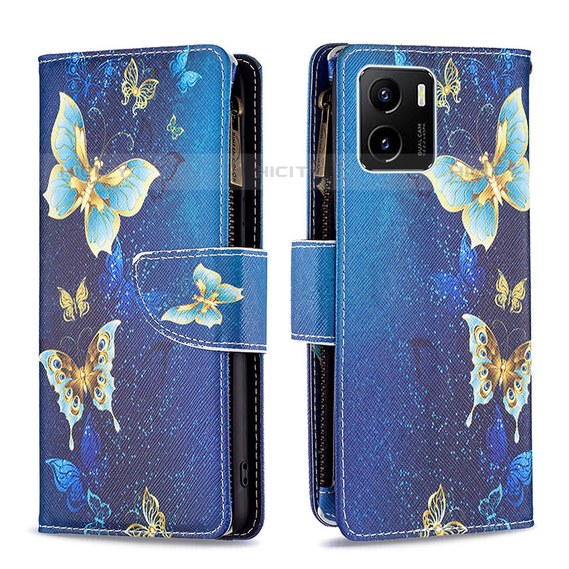 Coque Portefeuille Motif Fantaisie Livre Cuir Etui Clapet B04F pour Vivo iQOO U5x Plus