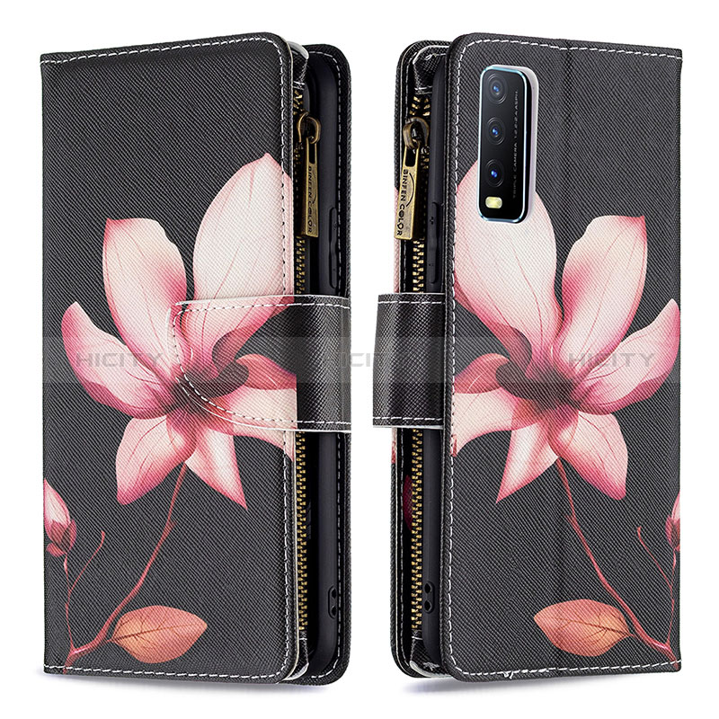 Coque Portefeuille Motif Fantaisie Livre Cuir Etui Clapet B04F pour Vivo Y11s Plus