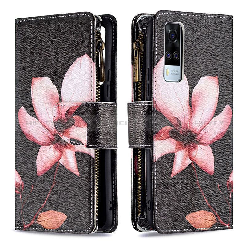 Coque Portefeuille Motif Fantaisie Livre Cuir Etui Clapet B04F pour Vivo Y53s NFC Plus