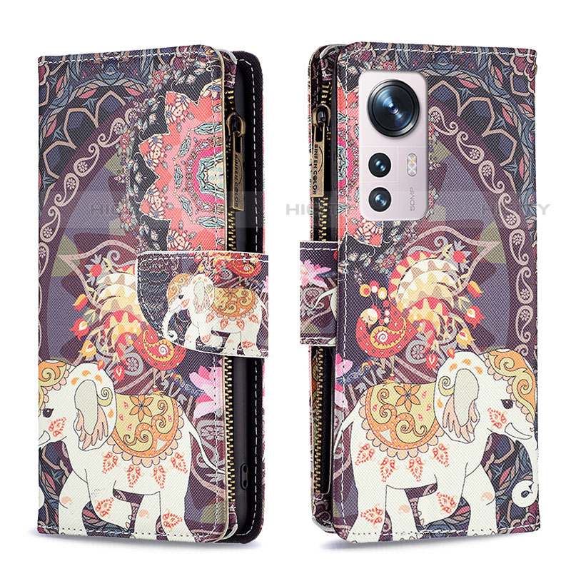 Coque Portefeuille Motif Fantaisie Livre Cuir Etui Clapet B04F pour Xiaomi Mi 12S 5G Mixte Plus