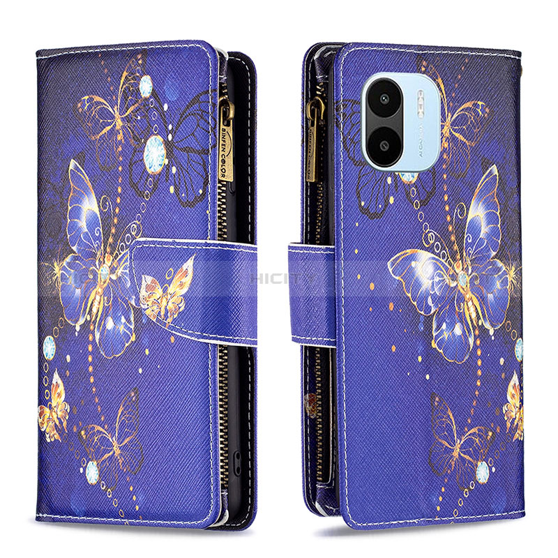 Coque Portefeuille Motif Fantaisie Livre Cuir Etui Clapet B04F pour Xiaomi Poco C50 Plus