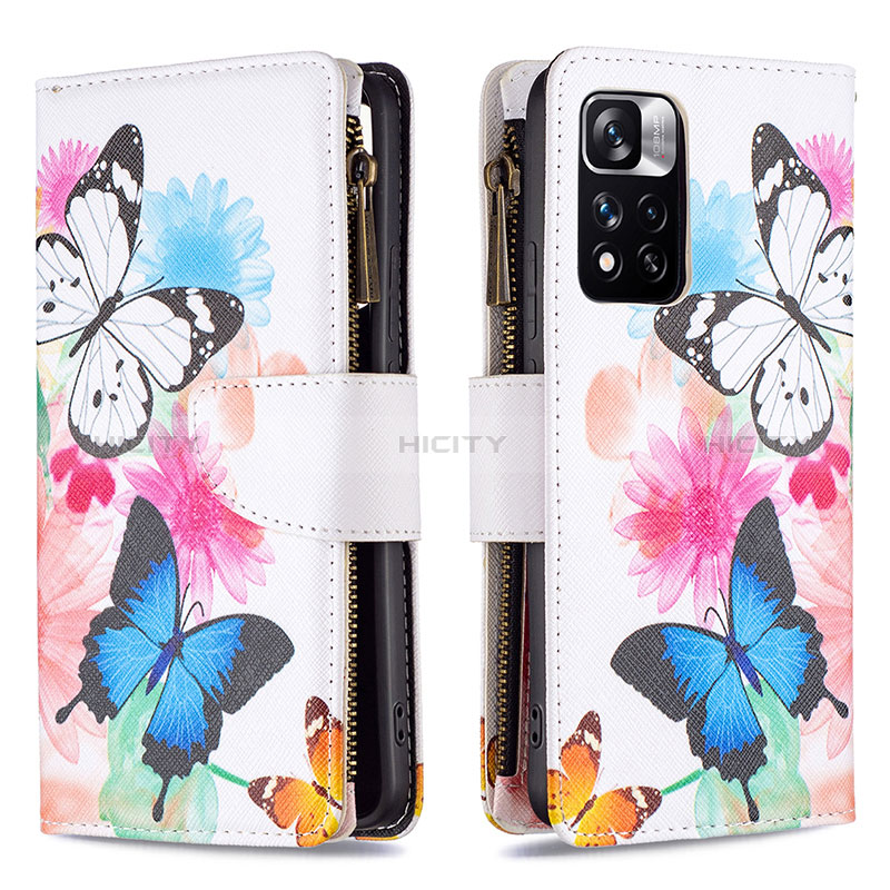 Coque Portefeuille Motif Fantaisie Livre Cuir Etui Clapet B04F pour Xiaomi Poco X4 NFC Plus