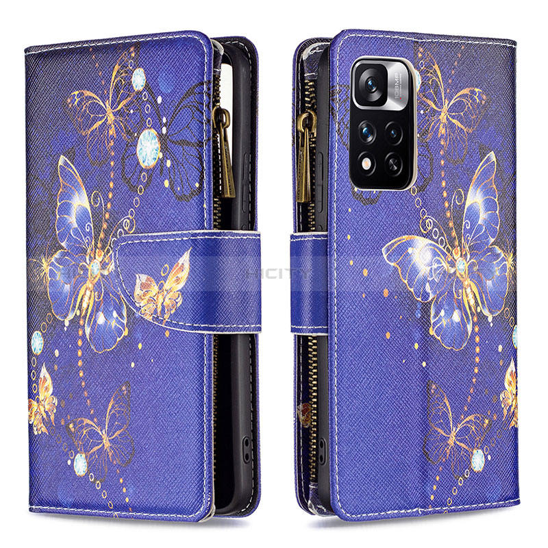 Coque Portefeuille Motif Fantaisie Livre Cuir Etui Clapet B04F pour Xiaomi Poco X4 NFC Plus